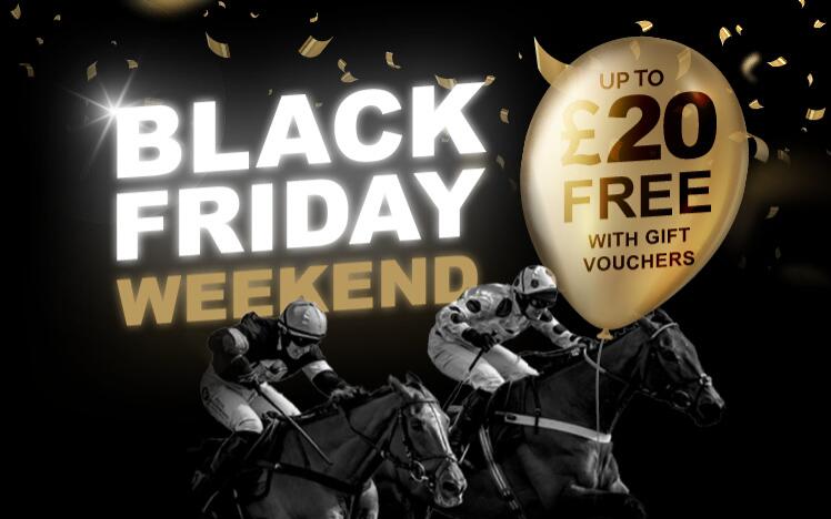 Treat someone with black friday gift voucher to enjoy live horse racing at Sedgefield Racecourse. A unique gift for Christmas